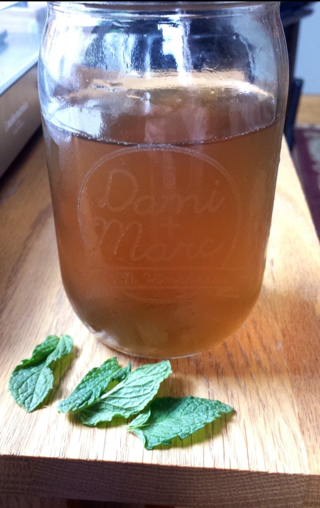 make your own mint simple syrup